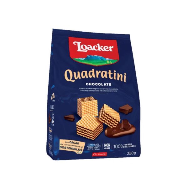 banh xop loacker quadratini chocolate 250g
