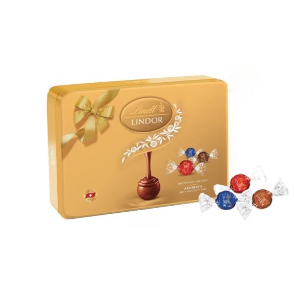 chocolate lindt lindor assorted 168g
