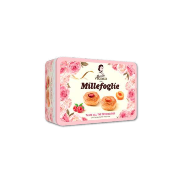 hop banh ngan lop nhan mo phuc bon tu vicenzi millefoglie 180g